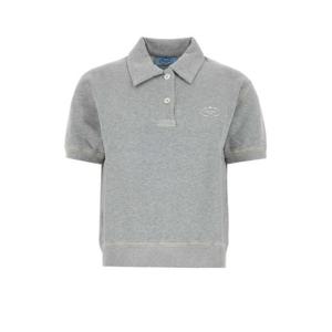 프라다 폴로 티셔츠 134720SOOO173J F0684 Grey