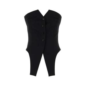 알렉산더 왕 민소매 티셔츠 1WC1251979 001 Black