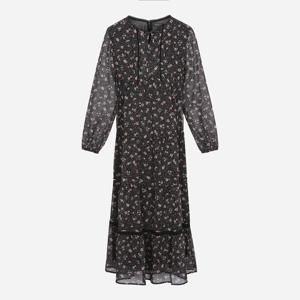 [써스데이아일랜드][여성]프릴 포인트 플라워 패턴 원피스(T256MOP189W)