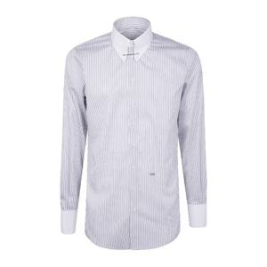 디스퀘어드2 핀 칼라 스트라이프 셔츠 S71DM0813 D35324 001F