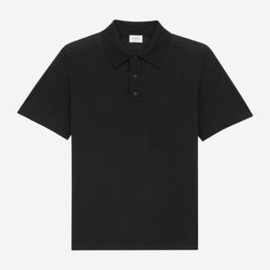 생로랑 클래식 울 반팔 폴로 티셔츠 841679Y75YW 1000 1000