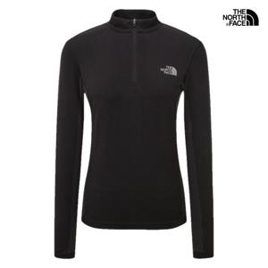 [노스페이스 (행사)]여성 심프리 롱슬리브 등산 집 티 NT7LP83A_BLK