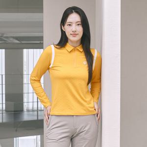 [프로월드컵][PWX][A]Q325-3451-52 여성 도트프린트 카라티셔츠