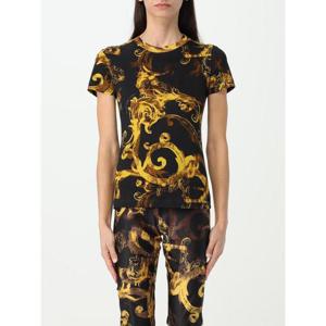 베르사체 반팔 티셔츠 76HAH6D8JS287 G89 Black