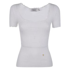 끌로에 반팔 티셔츠 CH25WJH02185 101 WHITE