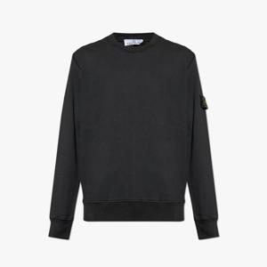 스톤 아일랜드 와펜 패치 레귤러 핏 맨투맨 K2S15 6100060 S0051 V0029