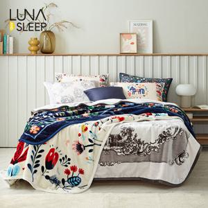 [루나 앤 슬립] 양면 밍크 극세사 담요 3장세트(특대형)