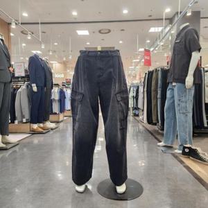 인터크루 HC10 파라슈그레이카고데님팬츠 ITZ3EL33A