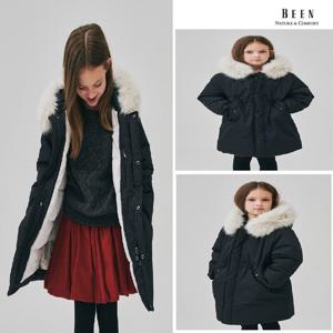 [빈]BZ63JP03NV 네이비 야상 다운 롱점퍼