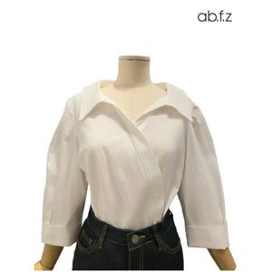 [에이비에프지]랩 스타일 리오셀 7부 블라우스 APZ2HB06E