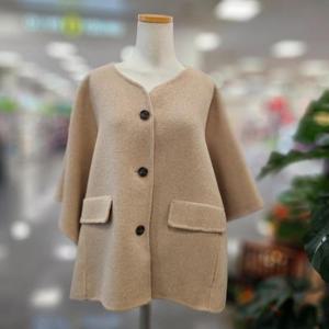 스테파니 HC07 V넥 핸드메이드 숏코트 A25JK5402P