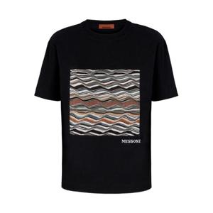 미소니 반팔 티셔츠 4273127 Black