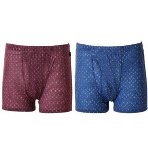 와코루 2매세트 쾌적한 아스킨 심플 기하나염 남성 롱드로즈 프리핏(WMP2430F)