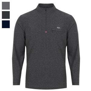 남자 인프라 기능성 반집업 긴팔 티셔츠 FRX-TSA-383-차콜