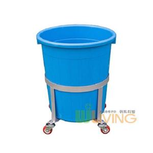 이동식분리처리기 (고급형/B형원형75) 휴지통 쓰레기통 음식물분리수거 분리수거함 재활용쓰레기통