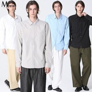 [더블유쇼핑][모리모리스(Morry Morris)] 코튼 데일리 긴팔 셔츠