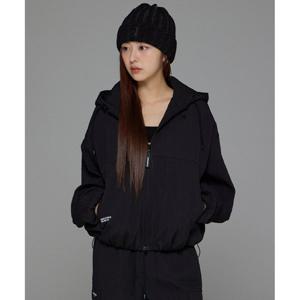 [라이프워크] 여성) 하이드 플리츠 와펜 후드 집업_LW253JP750