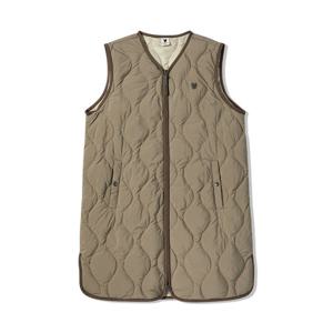 [라이프워크] 여성) Lite 커브드 퀼팅 다운 롱 베스트_LW254DV701