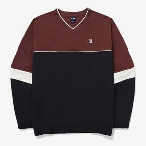 [휠라]휠라 컬러블럭 스포츠  우븐 맨투맨 FS2POG3104X WIN 긴팔