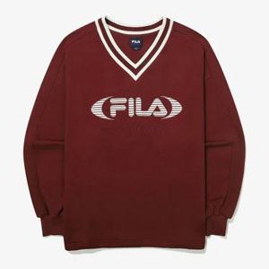 [휠라]휠라 여성 오버핏 스포츠 맨투맨 FS2POG3151F WIN 긴팔티