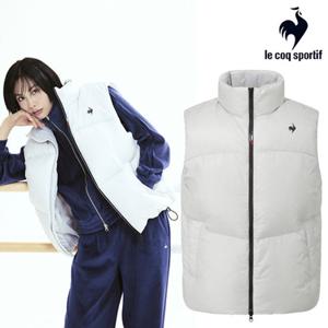 [르꼬끄] 남녀공용 르에어로 퍼텍스 다운 베스트 QQ423EDVN4_WBG