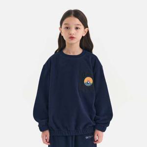 [차일디] 아웃도어프로덕츠키즈 (OD254IMM01 NVY) 폴라폴리스 포켓 맨투맨 네이비