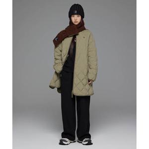 [라이프워크] 여성) Lite 커브드 퀼팅 롱다운 점퍼_LW254DJ704