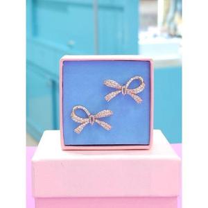 로뎀 세이브존05 Elegance 리본 은침 귀걸이2 RDB24030109