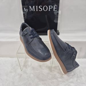[미소페]By미소페 남성 가죽 보트화 122HT317SH009 NAVY 4 JJ