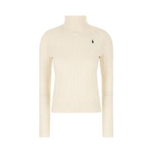 폴로 랄프로렌 울 캐시미어 케이블 니트 터틀넥 211888686 012 A