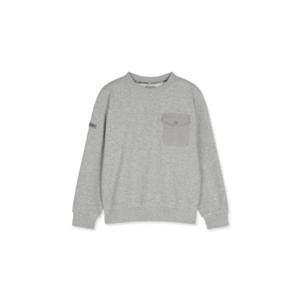 [디스커버리키즈US] (DKTR53056-MGS) 키즈 포켓 포인트 기모 맨투맨