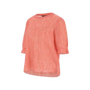 [피에이티]니트라운드 프린트 블라우스 1L62501