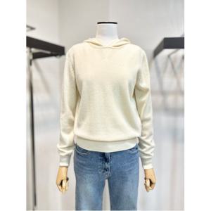 [더아이잗컬렉션]스트레치 풀오버 후드 니트 CPAA1PO111 -DG