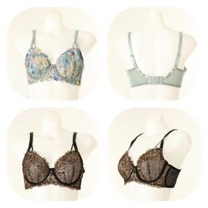 [비너스][VBR1710BC] 가벼운 착용감의 프린트 홑겹 브라