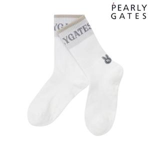 파리게이츠 (521D3SC005) 여성 글리터 레터링 포인트 장목 양말