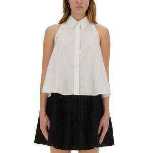 마르니 블라우스 CAMA0612S0 UTC22300W01 WHITE