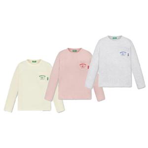 [베네통키즈]25FW 싱글 포켓 티셔츠/QATS02541