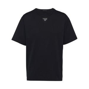 프라다 반팔 티셔츠 UJN861S232240 F0002 Black