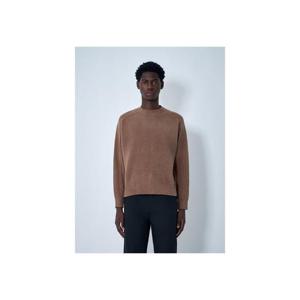 25 FW 스투시 남성 노출된 솔기 스웨터  sts0162008brn