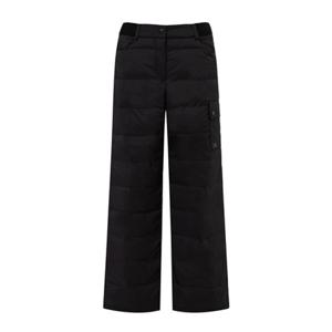 [와이드앵글] WWW25375 여성 CO 와이드 크랍 패딩 팬츠