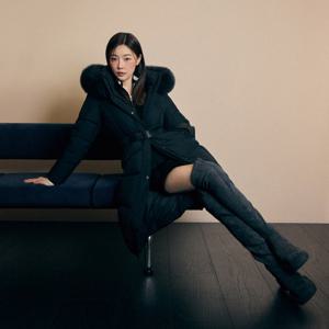 [에고이스트][이시안 착용] 사가폭스퍼 시그니처 페미닌 롱 구스 다운 ER4TD007