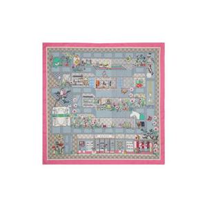 구찌 프린티드 실크 트윌 까레 멀티컬러 854043-3G001-5579