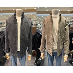 [리얼지오지아][25FW] 남성 스웨이드 경량 패딩 점퍼 3컬러 ADF4JP1903