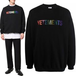 베트멍 로고 크리스탈 맨투맨 UE52TR520B