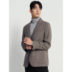 [빈폴멘] 방모 마이크로 패턴 재킷 - 브라운 (BC4X11O04D)