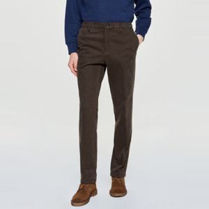 헤지스  25FW  남성 가먼트 워싱 기모 팬츠 HZPA5D501W2