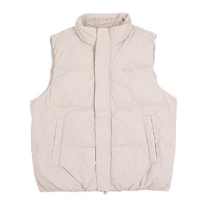 휠라조끼 KQC FS2DVG4102X-GRE 공용 베이직 스텐넥 패딩 베스트