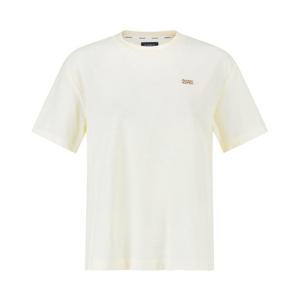 M 파리게이츠골프반팔티 NQC 521D3TSA23_IV 여성 백 캐릭터 프린팅 반팔 티셔츠