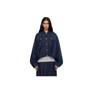 25 FW 드리스반노튼 여성 블루 코튼 데님 재킷 252358F060005