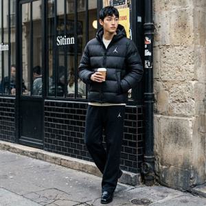 나이키 조던 브루클린 남성 써마 핏 패딩 재킷 HV0532-010